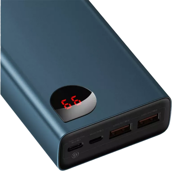 УМБ Baseus Adaman Metal 20000mAh 65W Blue PPIMDA-D03 фото