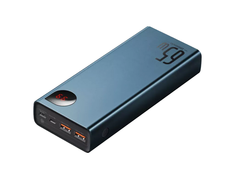 УМБ Baseus Adaman Metal 20000mAh 65W Blue PPIMDA-D03 фото