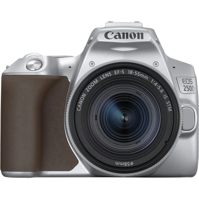 Дзеркальний фотоапарат Canon EOS 250D kit (18-55mm) EF-S IS STM Silver (3461C003) 3461C00 фото