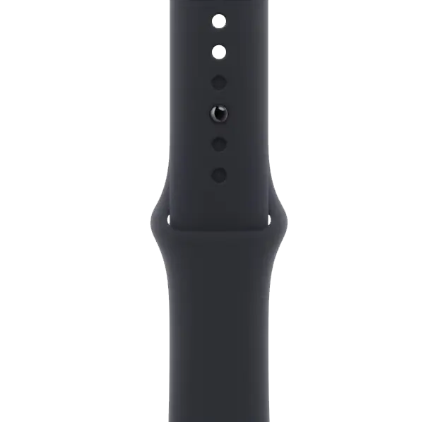 Apple Watch Series 9 45mm GPS Midnight Aluminum Case with Midnight Sport Band - S/M MR993 фото