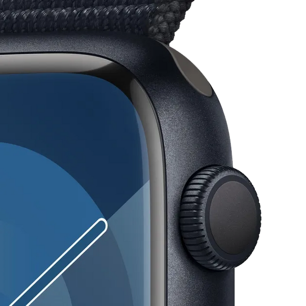 Apple Watch Series 9 45mm GPS Midnight Aluminum Case with Midnight Sport Loop MR9C3 фото